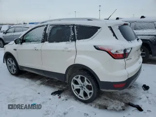 2017 Ford Escape Titanium with VIN 1FMCU9JD0HUE33552, listed as a Copart auction lot 45757535 with 59,628 mi miles and Clean Title. Bid and sale history available at carsss.com. Image 2.