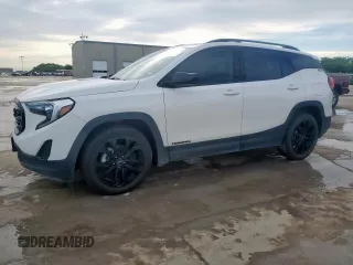 2020 GMC Terrain SLE with VIN 3GKALMEV6LL332463, listed as a Copart auction lot 58724805 with 98,723 mi miles and Salvage title. Bid and sale history available at DreamBid. Image 1.
