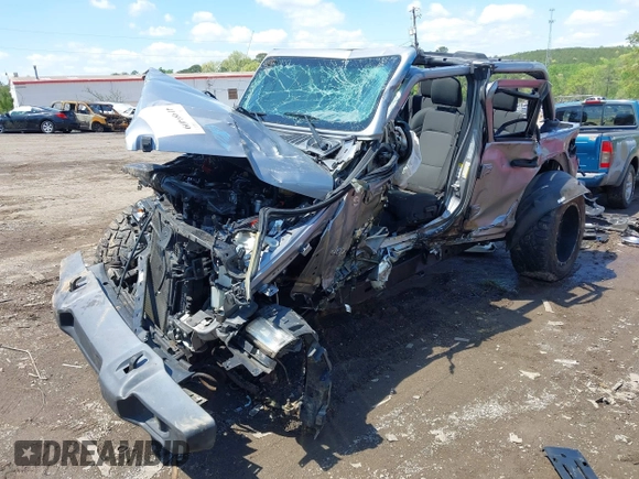 2018 Jeep Wrangler Unlimited Sport S z VIN 1C4HJXDG9JW150509, wystawiony jako IAAI lot #41989409 z przebiegiem Nie podano mil oraz . Historia ofert i sprzedaży dostępna na DreamBid. Obrazek 18.