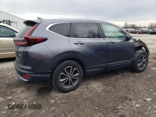 2020 Honda CR-V EX with VIN 5J6RW2H5XLL045168, listed as a Copart auction lot 47602645 with 101,791 mi miles and Salvage Title. Bid and sale history available at carsss.com. Image 3.