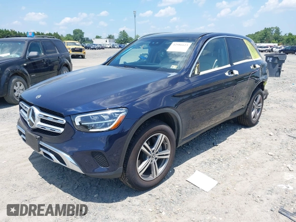 2022 Mercedes-Benz GLC 300 z VIN W1N0G8EB2NG060504, wystawiony jako IAAI lot #42586623 z przebiegiem 27 403 mil mil oraz . Historia ofert i sprzedaży dostępna na DreamBid. Obrazek 18.