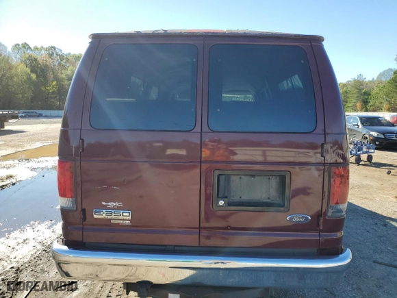 2007 Ford Econoline Wagon XL with VIN 1FBSS31L27DA82768, listed as a Copart auction lot 81163114 with 153,457 mi miles and Salvage Title. Bid and sale history available at carsss.com. Image 6.
