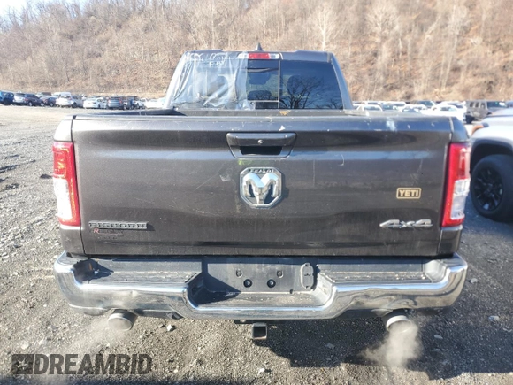2021 Ram 1500 Big Horn with VIN 1C6SRFBT1MN831337, listed as a Copart auction lot 84891484 with 69,700 mi miles and Salvage Title. Bid and sale history available at carsss.com. Image 6.