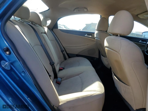 2012 Hyundai Sonata GLS with VIN 5NPEB4AC5CH320261, listed as a Copart auction lot 48255965 with 107,631 mi miles and Salvage Title. Bid and sale history available at carsss.com. Image 10.