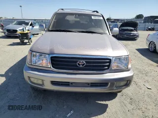 2001 Toyota Land Cruiser z VIN JTEHT05J812012460, wystawiony jako Copart lot #59053845 z przebiegiem 287 639 mil mil oraz Szkoda całkowita • Salvage title. Historia ofert i sprzedaży dostępna na DreamBid. Obrazek 5.