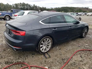 2018 Audi A5 Sportback Premium Plus with VIN WAUBNCF53JA009993, listed as a Copart auction lot 43005983 with 55,074 mi miles. Bid and sale history available at carsss.com. Image 3.