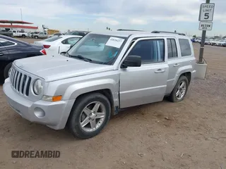 2010 Jeep Patriot Sport with VIN 1J4NT2GB7AD529286, listed as a IAAI auction lot 42020227 with 158,401 mi miles. Bid and sale history available at carsss.com. Image 2.