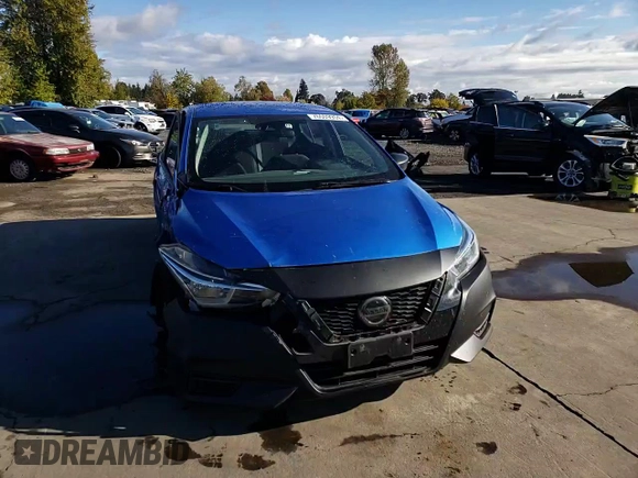 2020 Nissan Versa S with VIN 3N1CN8DV4LL822054, listed as a Copart auction lot 76609904 with 39,799 mi miles and Salvage Title. Bid and sale history available at carsss.com. Image 11.