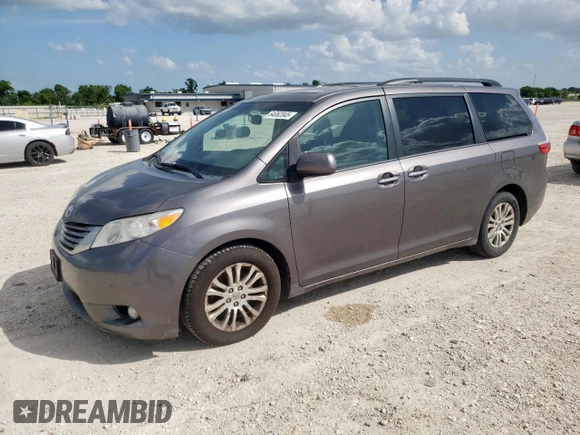 2015 Toyota Sienna XLE with VIN 5TDYK3DC4FS629558, listed as a Copart auction lot 64062045 with 172,669 mi miles and Clean title. Bid and sale history available at DreamBid. Image 1.