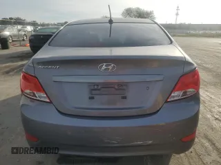 2015 Hyundai Accent GLS with VIN KMHCT4AE2FU842440, listed as a Copart auction lot 75312143 with 76,768 mi miles. Bid and sale history available at carsss.com. Image 6.