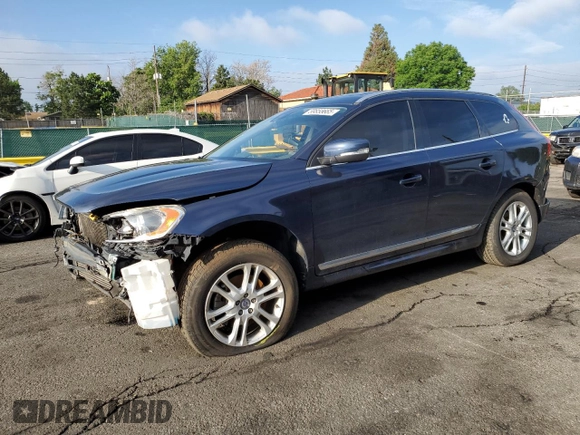 2015 Volvo XC60 T5 with VIN YV4612RK3F2716604, listed as a Copart auction lot 59855665 with 100,989 mi miles and Salvage title. Bid and sale history available at DreamBid. Image 1.
