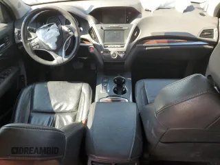 2016 Acura MDX w/Tech with VIN 5FRYD3H43GB009530, listed as a Copart auction lot 46064515 with 0 mi miles and Salvage Title. Bid and sale history available at carsss.com. Image 8.
