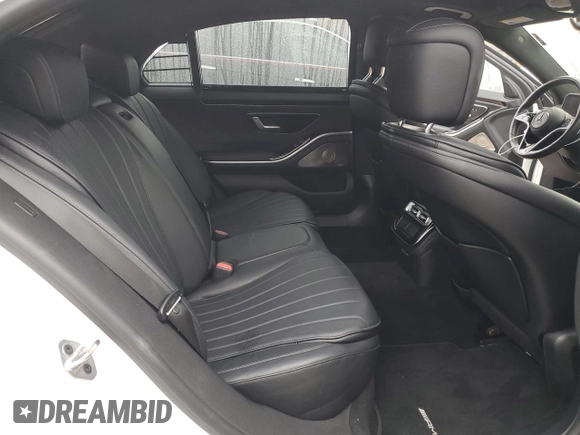 2022 Mercedes-Benz S-Class S 500 with VIN W1K6G6DB9NA166349, listed as a Copart auction lot 78237834 with 21,934 mi miles and Salvage Title. Bid and sale history available at carsss.com. Image 10.
