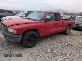 2001 Dodge Dakota with VIN 1B7GL22X41S256594, listed as a Copart auction lot 43012935 with 217,179 mi miles and Salvage Title. Bid and sale history available at carsss.com. Image 1.