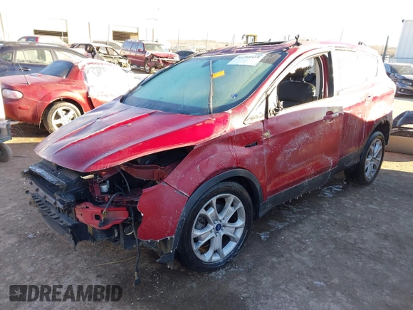 2014 Ford Escape Titanium with VIN 1FMCU9J98EUA77116, listed as a IAAI auction lot 41260418 with 153,831 mi miles. Bid and sale history available at carsss.com. Image 18.