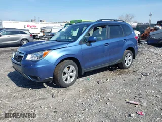 2015 Subaru Forester 2.5i Premium with VIN JF2SJAFC6FH817093, listed as a IAAI auction lot 41933100 with 79,690 mi miles. Bid and sale history available at carsss.com. Image 2.