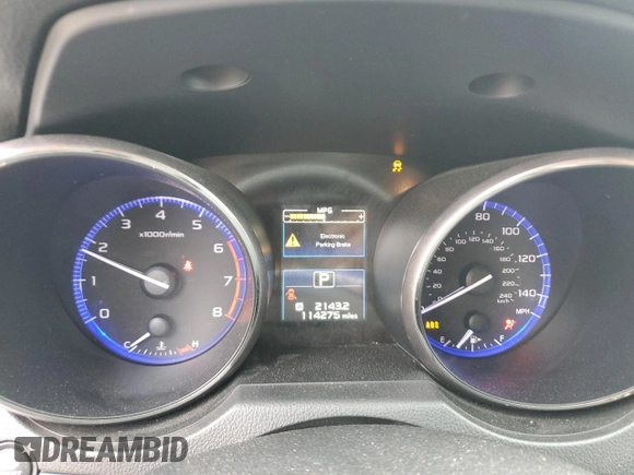 2015 Subaru Legacy Premium with VIN 4S3BNBC68F3051422, listed as a Copart auction lot 57987835 with 114,275 mi miles and Non repairable. Bid and sale history available at DreamBid. Image 9.