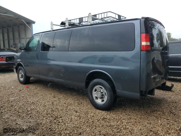 2014 Chevrolet Express Passenger LT with VIN 1GAZG1FG7E1182769, listed as a Copart auction lot 79478444 with 109,355 mi miles and Salvage Title. Bid and sale history available at carsss.com. Image 2.
