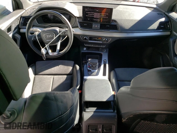 2021 Audi Q5 Premium Plus with VIN WA1E2AFY2M2041530, listed as a Copart auction lot 76736194 with 61,401 mi miles and Salvage Title. Bid and sale history available at carsss.com. Image 8.
