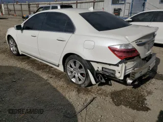 2009 Acura RL Tech Pkg with VIN JH4KB26659C001231, listed as a Copart auction lot 54249085 with 130,144 mi miles and Clean Title. Bid and sale history available at carsss.com. Image 2.