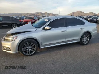 2018 Volkswagen Passat SEL Premium z VIN 1VWCA7A32JC026804, wystawiony jako Copart lot #86024414 z przebiegiem 124 103 mil mil oraz Szkoda całkowita • Salvage title. Historia ofert i sprzedaży dostępna na DreamBid. Obrazek 1.