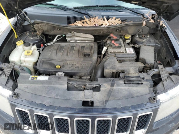 2015 Jeep Compass Sport with VIN 1C4NJCBB6FD111060, listed as a Copart auction lot 87246544 with 187,302 mi miles and Salvage Title. Bid and sale history available at carsss.com. Image 12.