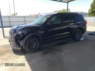 2025 Ford Explorer ST-Line with VIN 1FMUK8KH5SGB64508, listed as a Copart auction lot 59611525 with 440 mi miles and Non repairable. Bid and sale history available at DreamBid. Image 1.