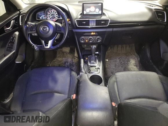 2016 Mazda 3 i Sport with VIN JM1BM1U7XG1304032, listed as a Copart auction lot 46791905 with 122,775 mi miles and Salvage Title. Bid and sale history available at carsss.com. Image 8.