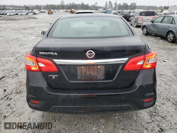 2018 Nissan Sentra S with VIN 3N1AB7AP6JY306813, listed as a Copart auction lot 48110445 with 166,862 mi miles and Non Repairable. Bid and sale history available at carsss.com. Image 6.