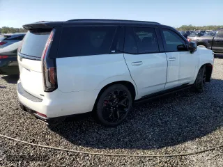 2021 Cadillac Escalade Sport with VIN 1GYS4FKLXMR288595, listed as a Copart auction lot 74670324 with 0 mi miles and Non Repairable. Bid and sale history available at carsss.com. Image 3.