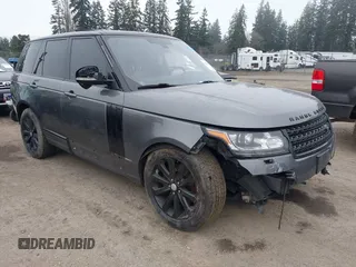2015 Land Rover Range Rover HSE z VIN SALGS2VF8FA231130, wystawiony jako IAAI lot #41881459 z przebiegiem Nie podano mil oraz . Historia ofert i sprzedaży dostępna na DreamBid. Obrazek 1.