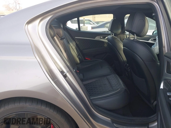2021 Genesis G70 3.3T with VIN KMTG34LE2MU075898, listed as a IAAI auction lot 41375438 with 41,429 mi miles and . Bid and sale history available at DreamBid. Image 8.