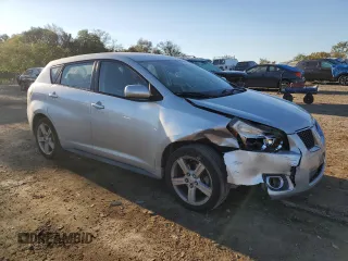 2009 Pontiac Vibe w/1SB with VIN 5Y2SP67029Z406478, listed as a Copart auction lot 76848484 with 141,337 mi miles and Salvage Title. Bid and sale history available at carsss.com. Image 4.