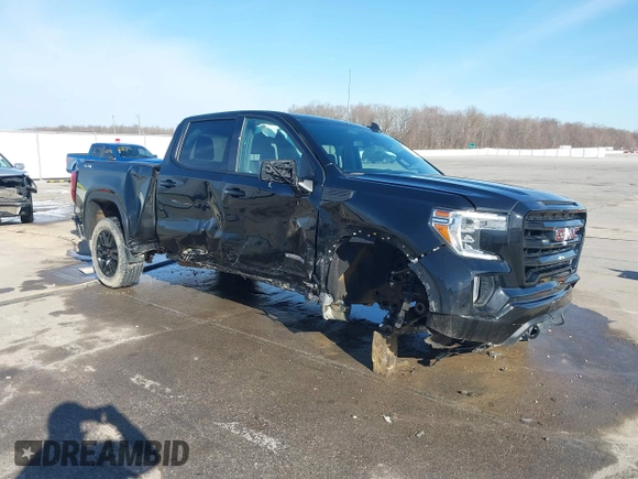 2021 GMC Sierra 1500 with VIN 3GTP9GEK0MG404389, listed as a IAAI auction lot 41823024 with 49,775 mi miles and . Bid and sale history available at DreamBid. Image 1.