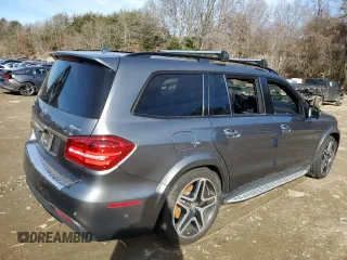 2017 Mercedes-Benz GLS 550 with VIN 4JGDF7DE2HA845142, listed as a Copart auction lot 43337704 with Not Provided miles and . Bid and sale history available at DreamBid. Image 3.