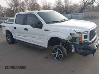 2019 Ford F-150 XL with VIN 1FTEW1EP8KKE13811, listed as a IAAI auction lot 41769452 with 133,146 mi miles and . Bid and sale history available at carsss.com. Image 1.