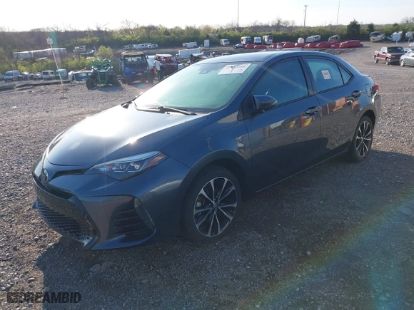 2019 Toyota Corolla L with VIN 2T1BURHE1KC135014, listed as a IAAI auction lot 41853660 with 23,857 mi miles. Bid and sale history available at carsss.com. Image 17.