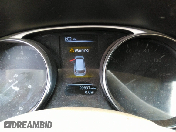 2015 Nissan Rogue SL with VIN 5N1AT2MV7FC769899, listed as a IAAI auction lot 42006947 with 99,897 mi miles and . Bid and sale history available at carsss.com. Image 7.
