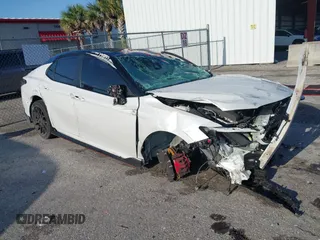 2022 Toyota Camry TRD with VIN 4T1KZ1AK3NU068132, listed as a IAAI auction lot 41997486 with 23,437 mi miles and . Bid and sale history available at DreamBid. Image 1.