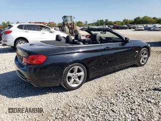 2014 BMW 4 Series 428i xDrive with VIN WBA3T1C50EPS98014, listed as a Copart auction lot 72327884 with 124,421 mi miles and Salvage Title. Bid and sale history available at carsss.com. Image 3.