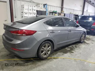 2018 Hyundai Elantra SEL with VIN 5NPD84LF0JH294859, listed as a Copart auction lot 56646575 with 142,286 mi miles and Clean Title. Bid and sale history available at DreamBid. Image 3.