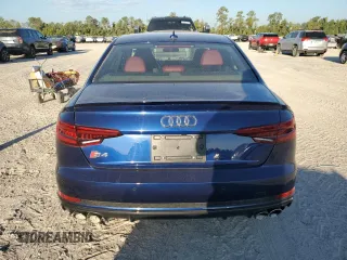 2019 Audi S4 Premium Plus with VIN WAUB4AF46KA022107, listed as a Copart auction lot 74799524 with 21,105 mi miles and Salvage Title. Bid and sale history available at carsss.com. Image 6.