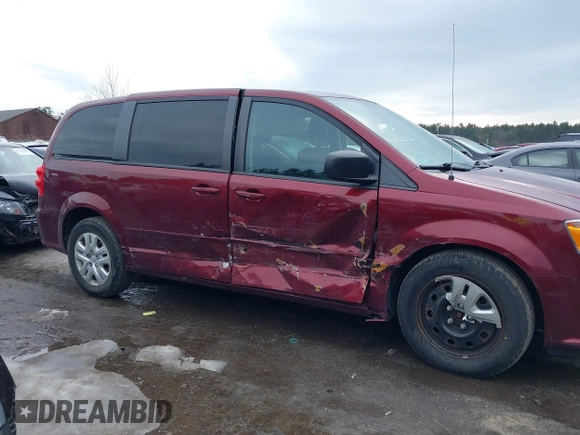 2017 Dodge Grand Caravan SE z VIN 2C4RDGBG8HR793970, wystawiony jako IAAI lot #41691933 z przebiegiem 107 055 mil mil oraz . Historia ofert i sprzedaży dostępna na DreamBid. Obrazek 13.