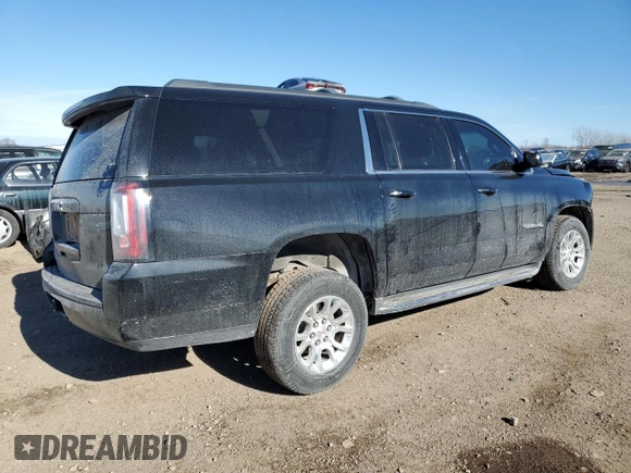 2015 GMC Yukon XL SLT with VIN 1GKS2HKC4FR631724, listed as a Copart auction lot 42298335 with 0 mi miles and Salvage Title. Bid and sale history available at carsss.com. Image 3.