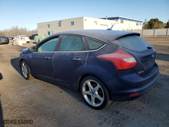2012 Ford Focus Titanium with VIN 1FAHP3N27CL102852, listed as a Copart auction lot 50578745 with 301,709 mi miles and Salvage Title. Bid and sale history available at carsss.com. Image 2.