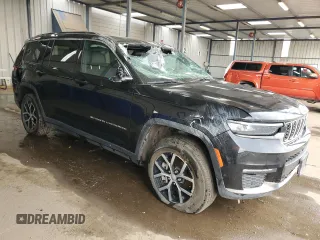 2024 Jeep Grand Cherokee Limited with VIN 1C4RJKBG0R8603894, listed as a Copart auction lot 64405515 with 18,217 mi miles and Salvage title. Bid and sale history available at DreamBid. Image 4.
