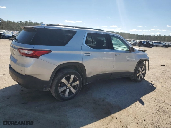 2021 Chevrolet Traverse LT Leather with VIN 1GNERHKW6MJ211870, listed as a Copart auction lot 47244345 with 81,214 mi miles and Salvage Title. Bid and sale history available at carsss.com. Image 3.