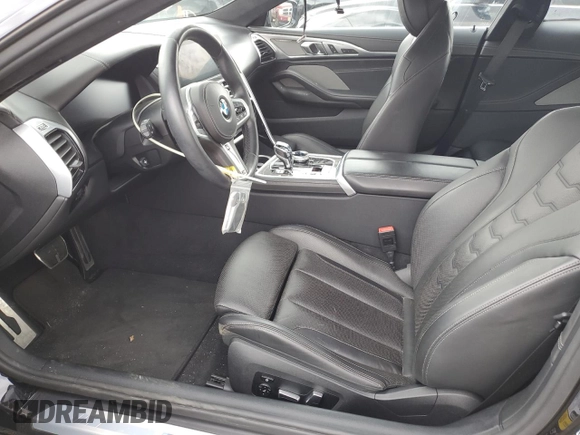 2019 BMW 8 Series M850i xDrive with VIN WBABC4C5XKBU95875, listed as a Copart auction lot 61893343 with 17,250 mi miles. Bid and sale history available at carsss.com. Image 7.