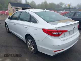 2015 Hyundai Sonata 2.4L SE with VIN 5NPE24AF6FH015561, listed as a IAAI auction lot 42156536 with 205,830 mi miles. Bid and sale history available at carsss.com. Image 3.