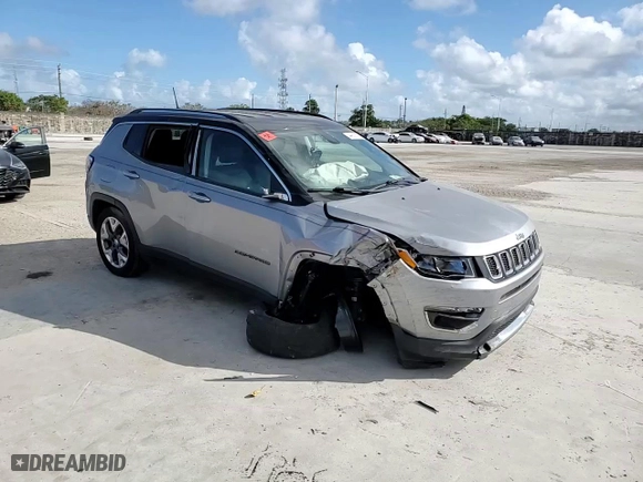 2020 Jeep Compass Limited with VIN 3C4NJCCB4LT140710, listed as a Copart auction lot 44859045 with 58,698 mi miles and Non Repairable. Bid and sale history available at carsss.com. Image 11.